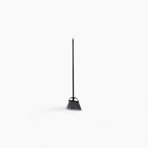 280118 Tolco Lobby Dust Pan Broom Black
