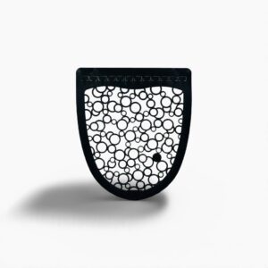 PSCM-F-00 Fresh Products Commode Urinal Floor Mat Black / Black 6 / cs