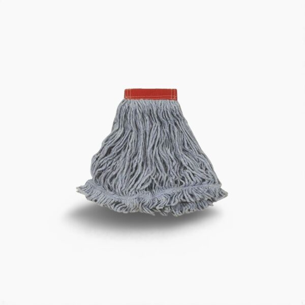 ABCO #20 Blue Blended Looped End Mop Wet Mop Head W/ 5" Head Band 12 / cs