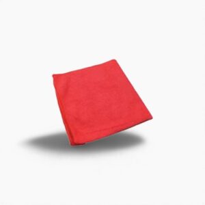 LFK451-BG Impact Microfiber Cleaning Cloth 16" x 16" Red