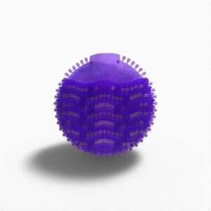 Fresh Products Wave 3D Urinal Screen Purple Lavender