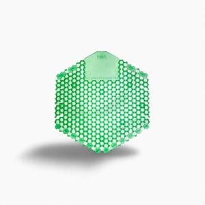 3WDS-F-02-BX Fresh Products Wave 3D Urinal Screen Green Cucumber Melon Scent