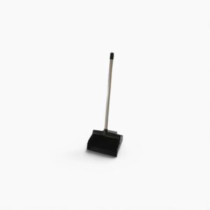 Impact Plastic Lobby Dust Pan Black