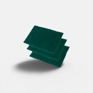 Performance Plus Scrubbing Hand Pad Green 6" x 9" Medium Duty 20 / cs