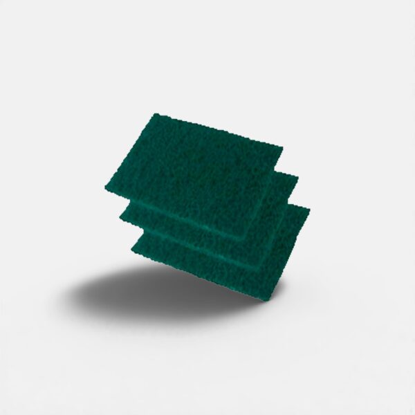 Performance Plus Scrubbing Hand Pad Green 6" x 9" Medium Duty 20 / cs