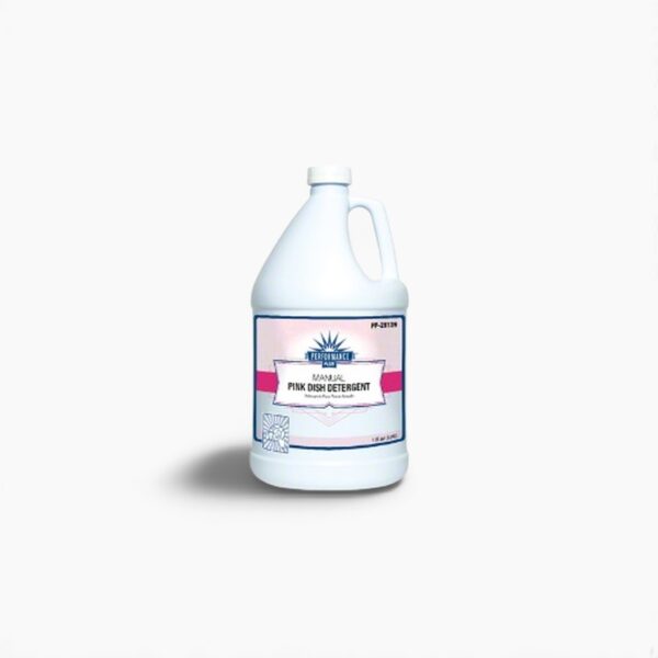 Performance Plus Pink Dish Detergent Manual 1 Gallon 4 / cs