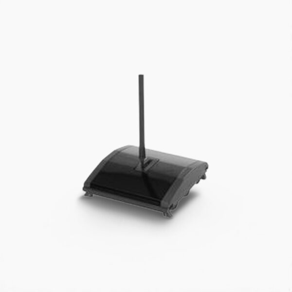 CARPET SWEEPER 7.5" - DUAL RUBBER BLADES - BLACK - 1 EACH