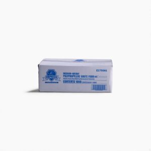 Empress Medium Weight Fork Polypro White Dense Pack 1000 / cs