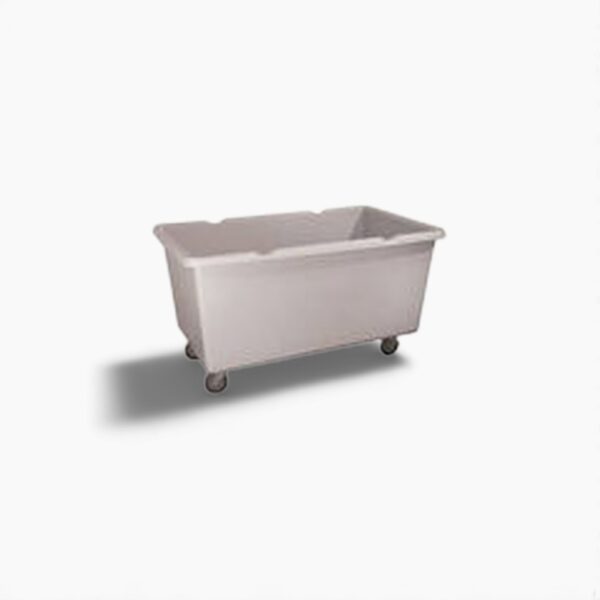 8 CUBIC FOOT UTILITY CART - 300 LB. CAP. - GREY - DIAMOND WHEEL PATTERN (35"Lx25"Wx25"H)
