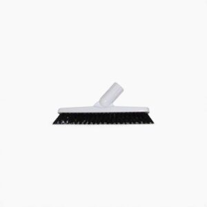 "9.5"" Grout Brush, Black Bristle/White Plastic Frame"
