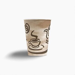 Empress Paper Hot Cup 12oz Stock Good Day Print 20 / 50 cs