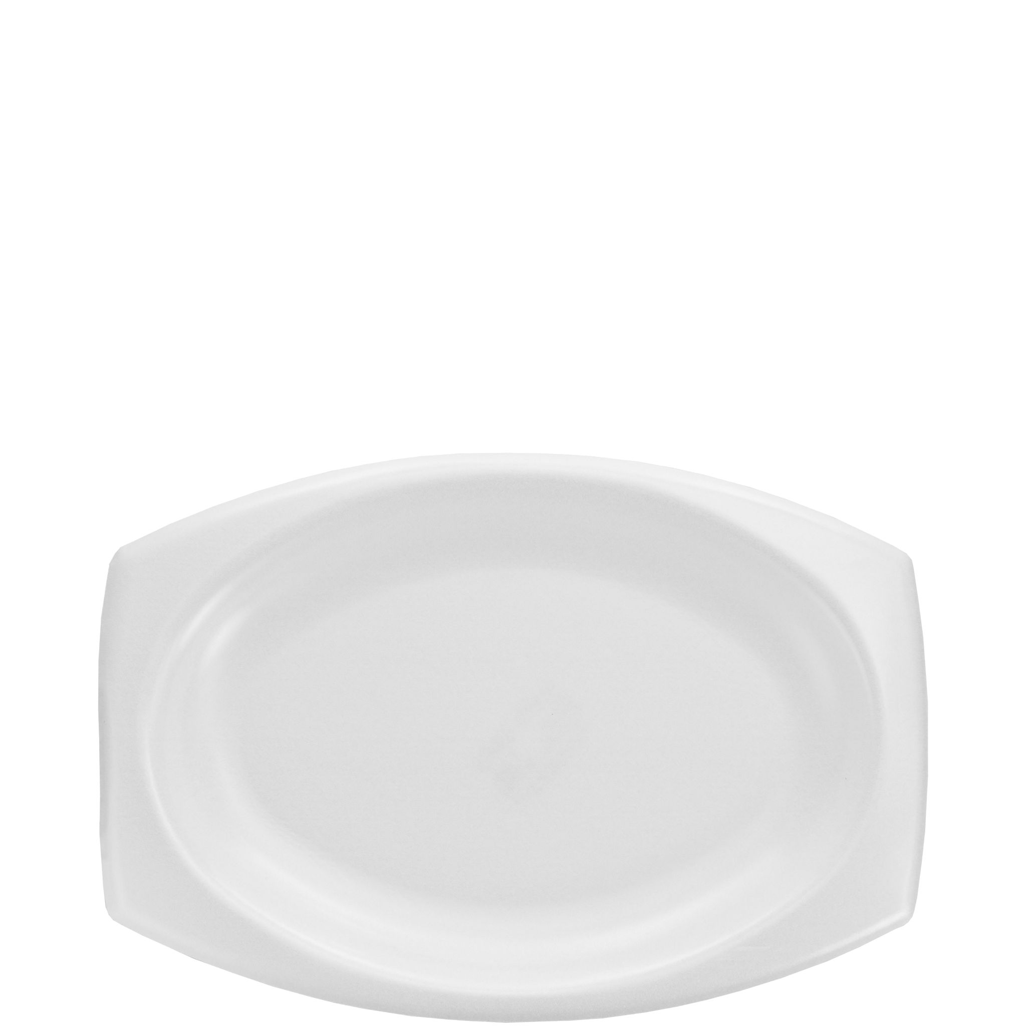 Quiet Classic Laminated Platter 9"   White