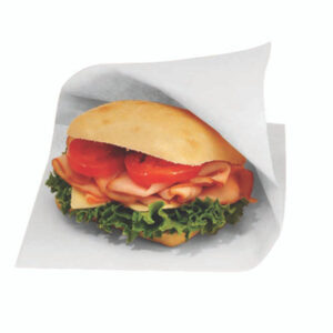 Dubl Open Grease Proof Bag White 7" X 6.75"