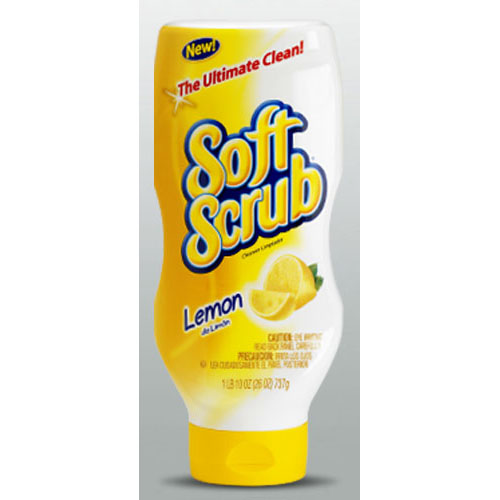 Soft Scrub Lemon Cleanser 24 oz. Lemon Scent Mild Abrasive