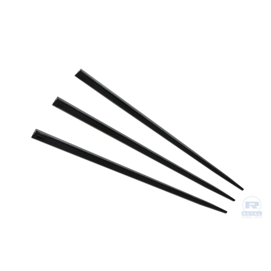 Prism Picks Black, 4" Polystyrene