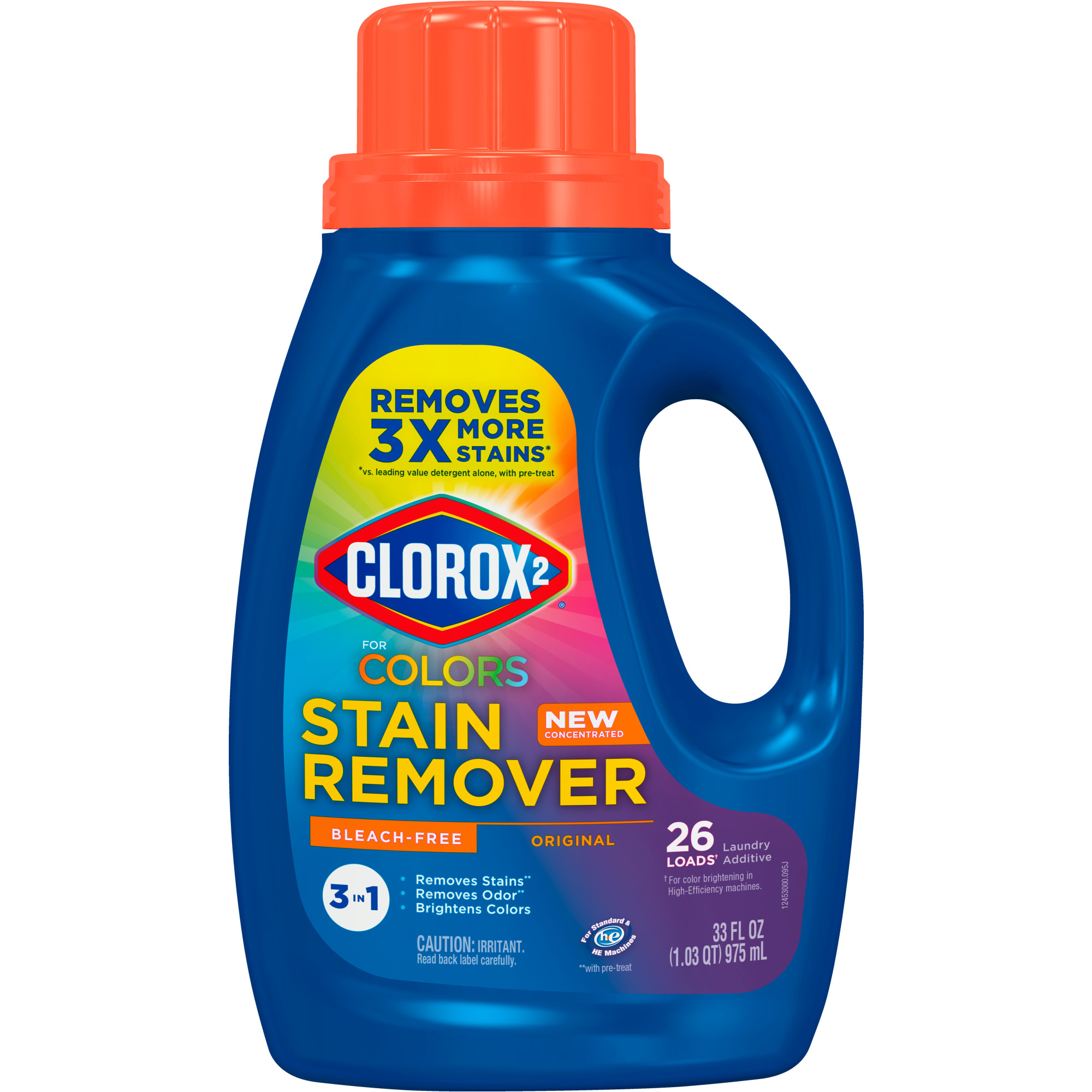 2 for Colors Stain Remover & Laundry Additiver 33 oz. Original