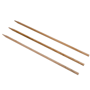 Thick Wooden Skewer 8.5", 0.19" Diameter