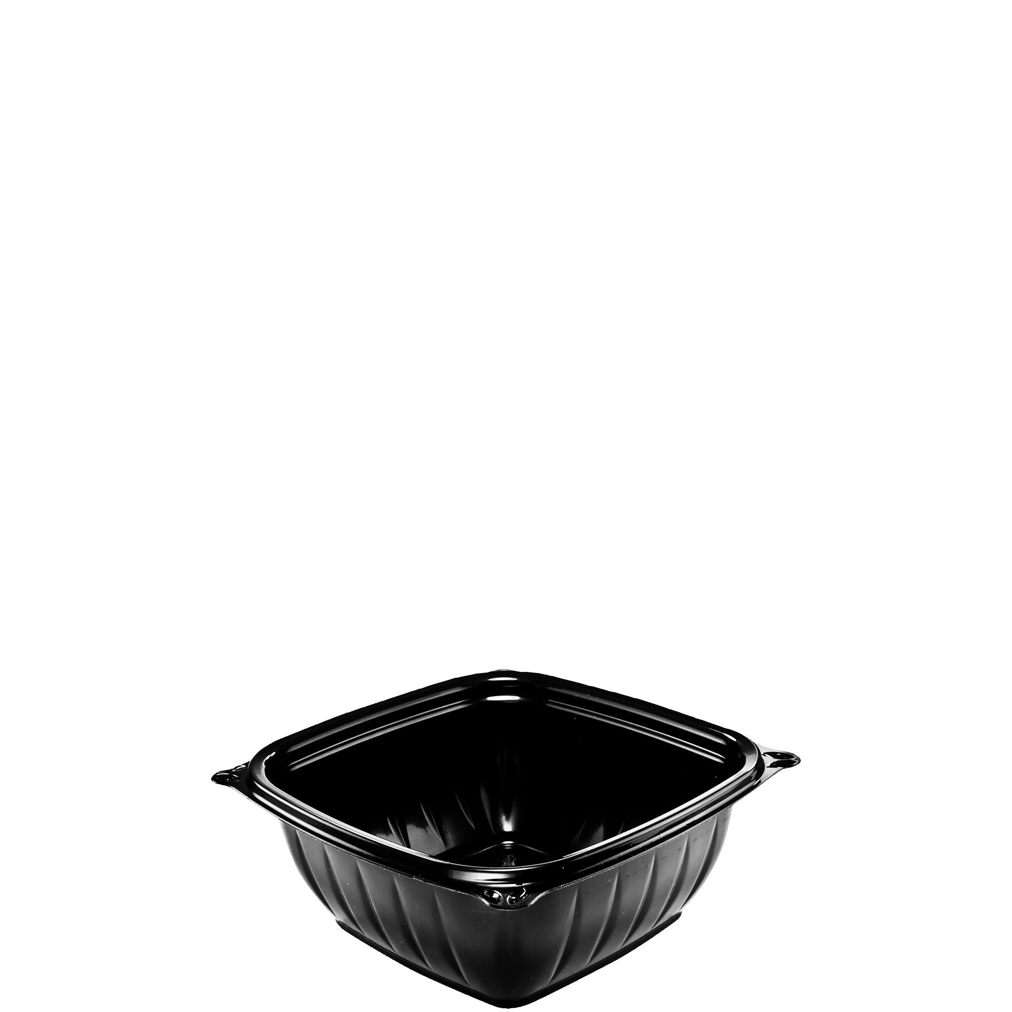 Presentabowl Pro 12 oz Square Black Bowl