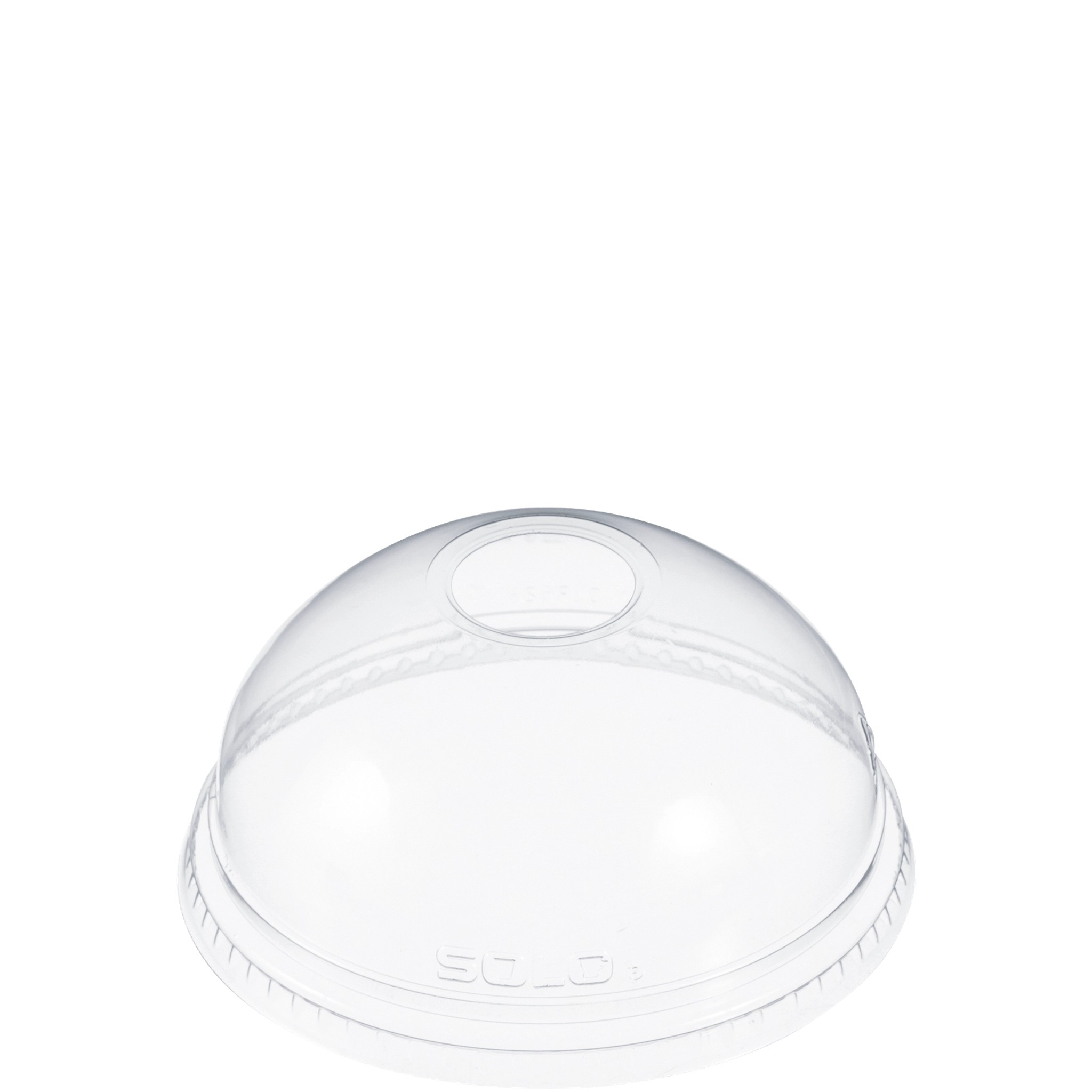 Clear PET Dome Lid w/ 1" Hole For TP12S TP16D TP20 & TD24