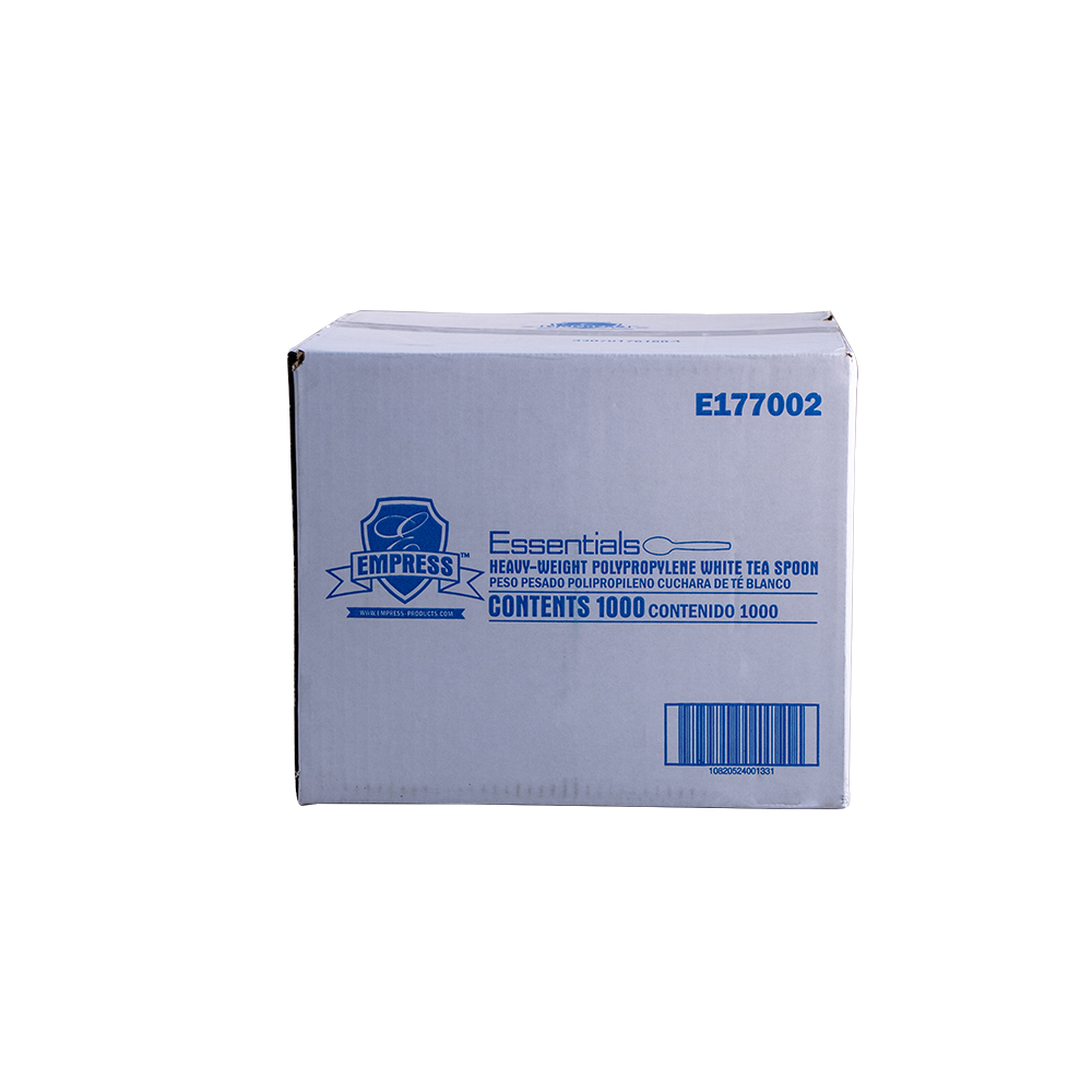 Heavy Weight Teaspoon Polypro White Dense Pack