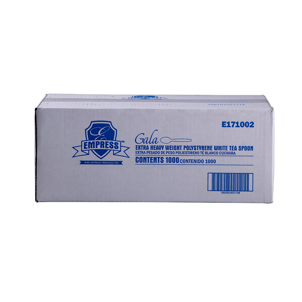 Extra Heavy Weight Teaspoon PS White Dense Pack