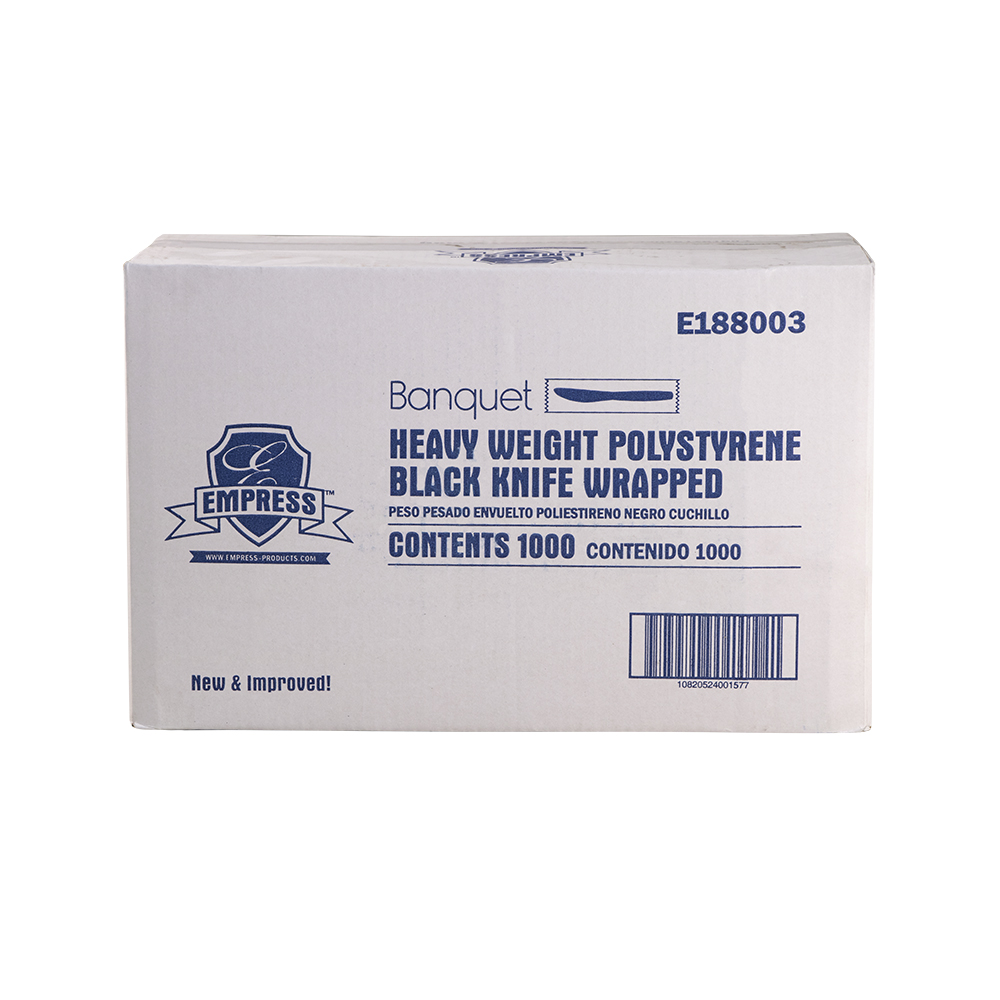 Heavy Weight Knife PS  Black Wrapped