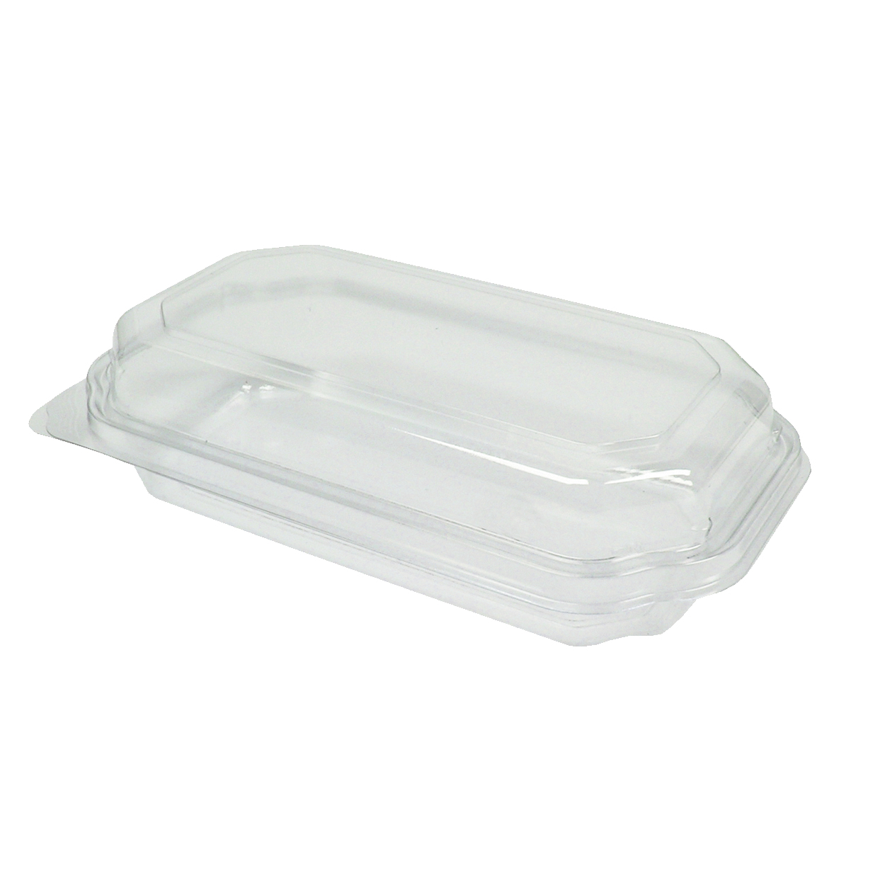 Clear PET Hinged 16oz Container Deli View