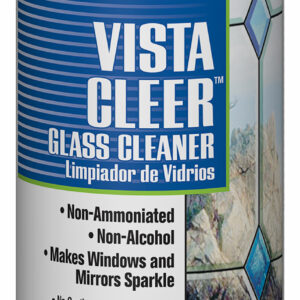 Aerosol Glass Cleaner NO ammonia Vista Clear