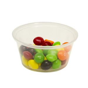 Plastic Portion Cup 2 oz, Clear