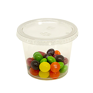 Lid for 3.25oz 4oz and 5.5oz Plastic Portion Cup