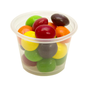 Plastic Portion Cup 1 oz, Clear