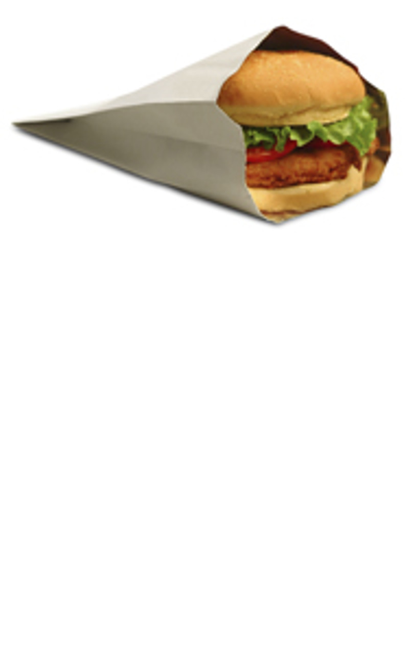Foil Insulator Sandwich Bag White 5.25" X 2" X 7"