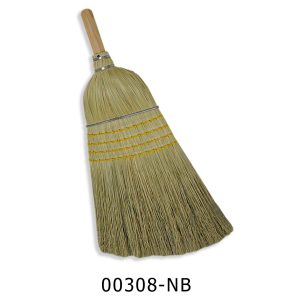 Warehouse 100% Corn Broom 32lb 42" X 1 1/8" Wood Handle