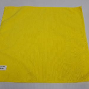 Yellow Microfiber Wipe 300 GRAM 16" X 16"