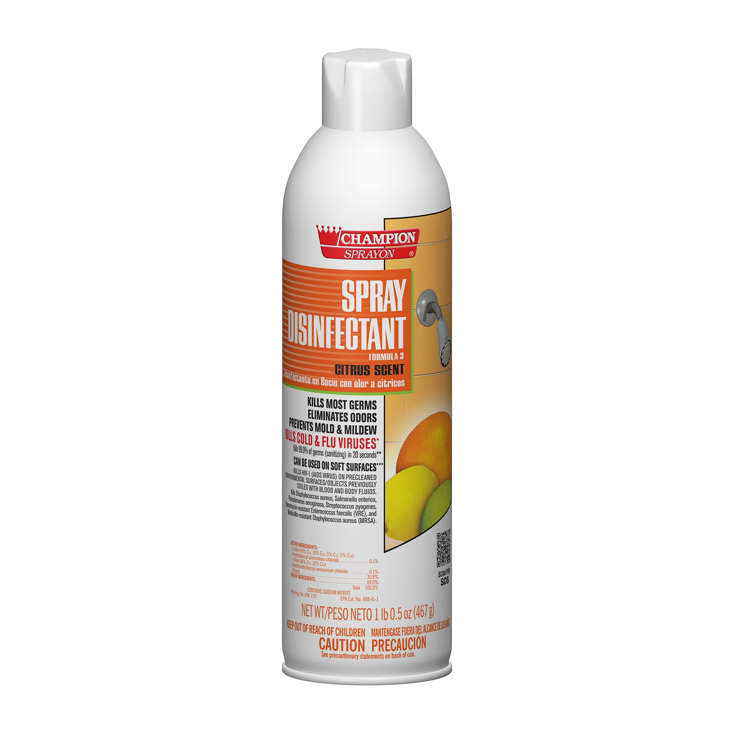 Champion Sprayon Citrus Spray Disinfectant