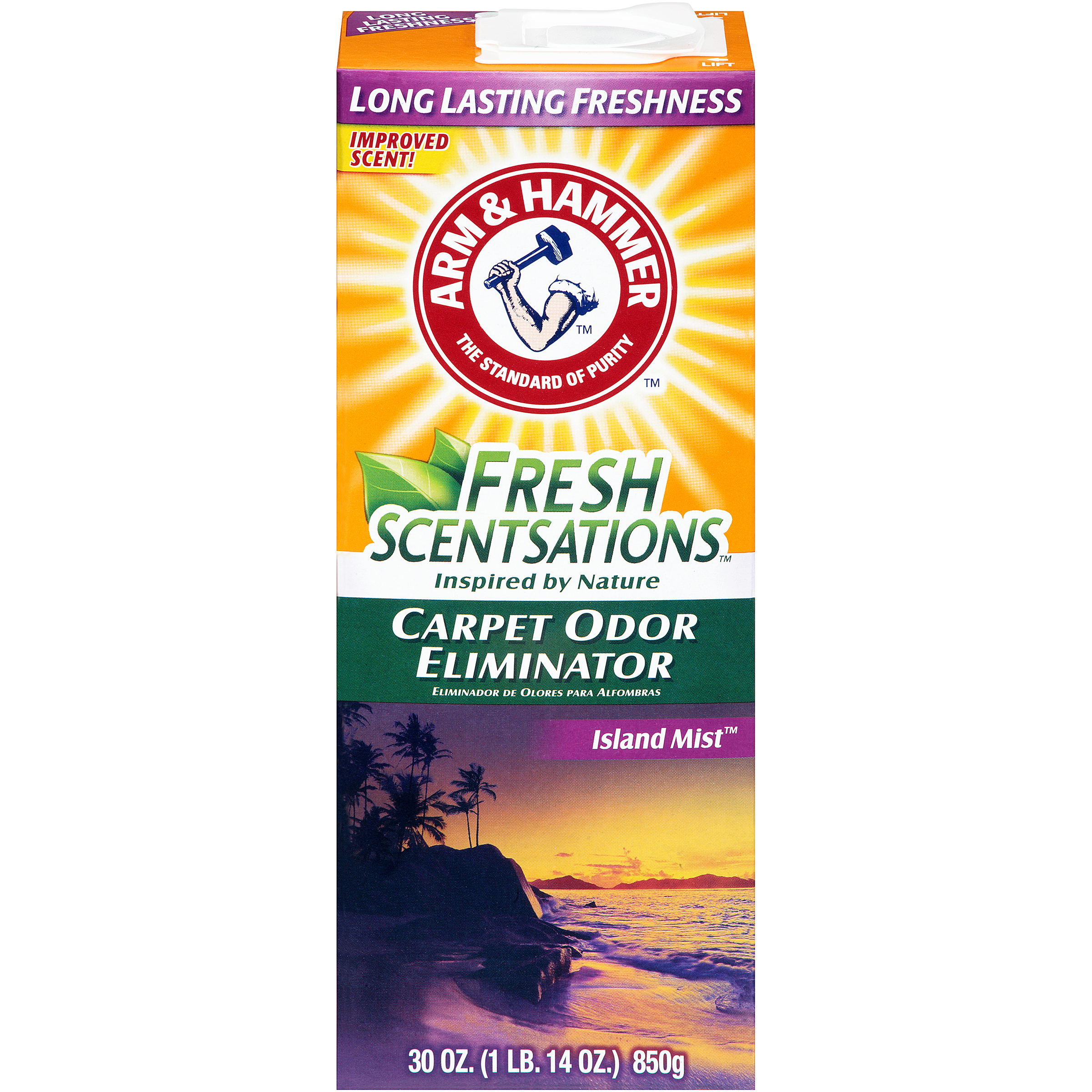 Arm & Hammer Carpet Odor Eliminator 30 oz. Island Mist