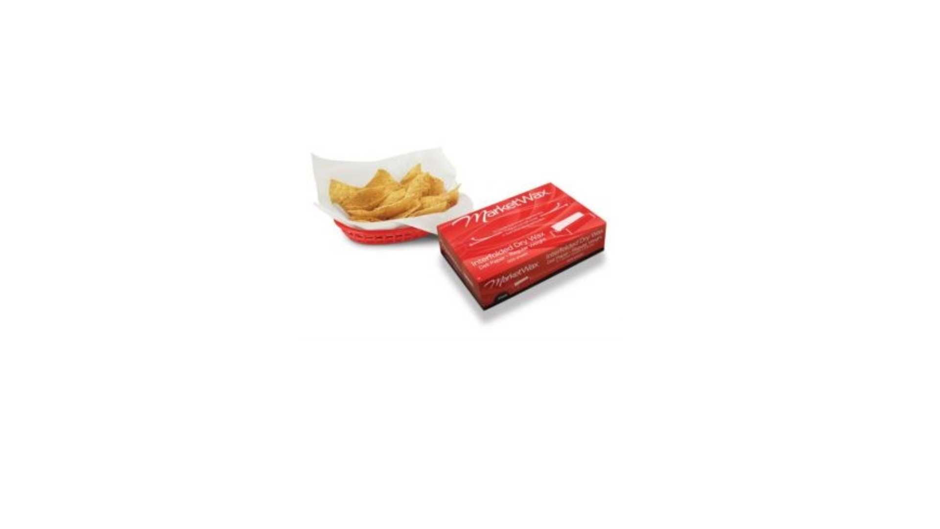 MW8 Dry Wax Deli Paper White 8" X 10.75" Interfolded