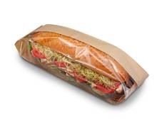 Dubl View ToGo! Baguette Deli Bag Natural, 3.25" X 2" X 10.25"