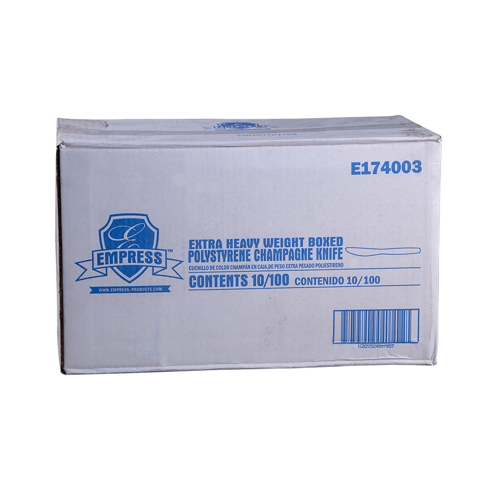 Extra Heavy Weight Knife PS Champagne Boxed