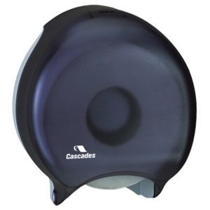 Universal Bath Tissue Dispenser Black, Single 9" Jumbo Roll