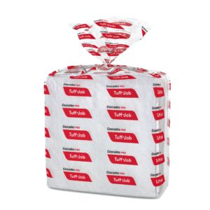 Tuff-Job Airlaid Med. Weight Wiper White 12" X 13" 1/4 Fold