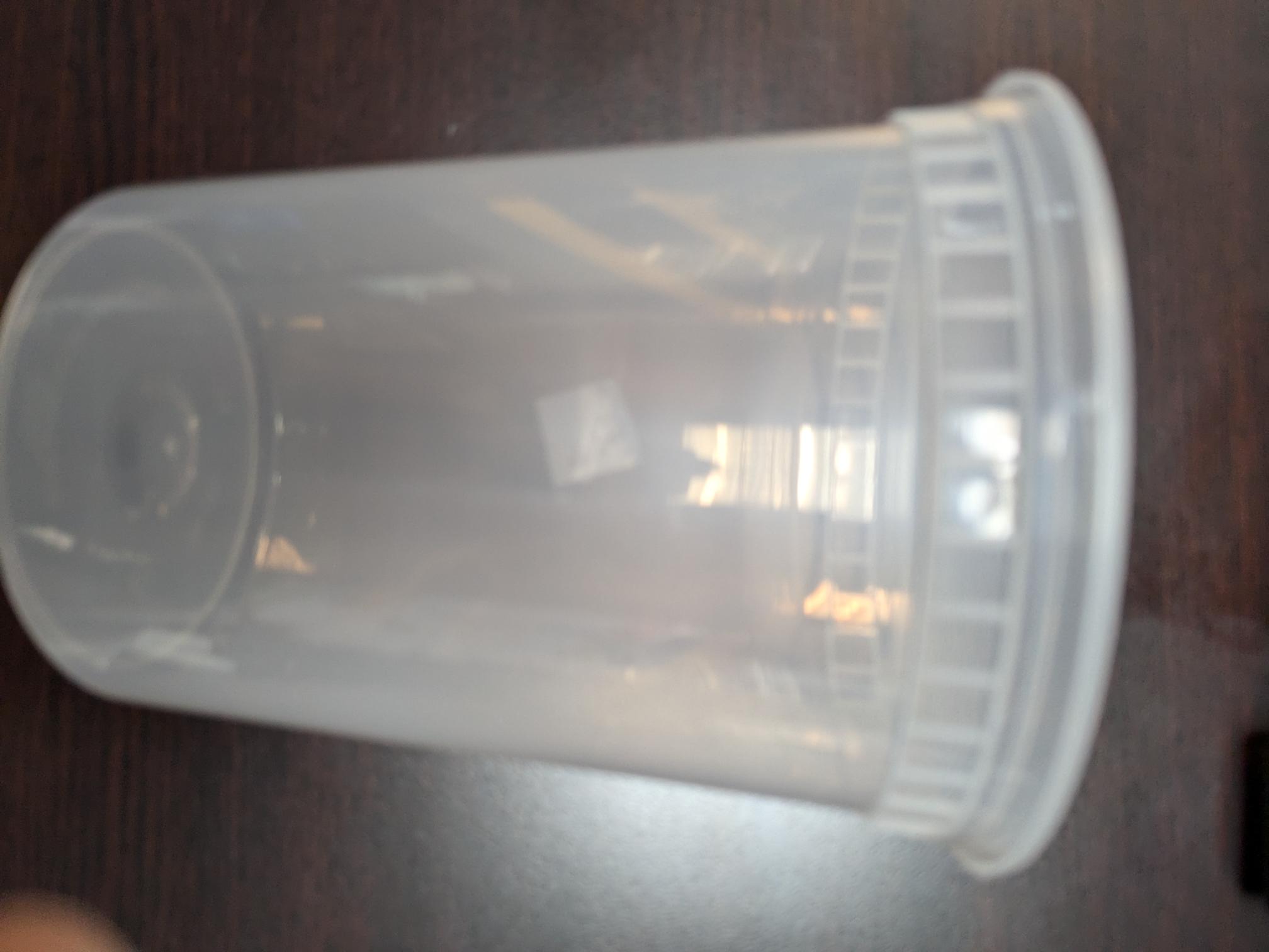 Soup Container Cup Only Clear 32 oz