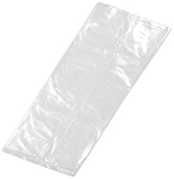 TUF-R Standard LLDPE Gusset Bag Clear 5.5" X 4.75" X 15" 0.75 Mil