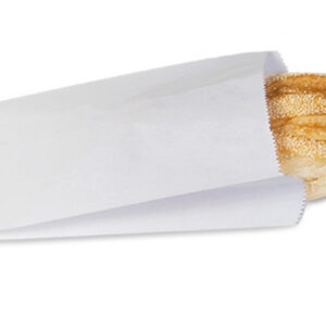 Bread Bag White 8.5" X 3.5" X 14"