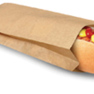 EcoCraft Hot Dog Bag Natural 3.5" X 1.5" X 8.5"