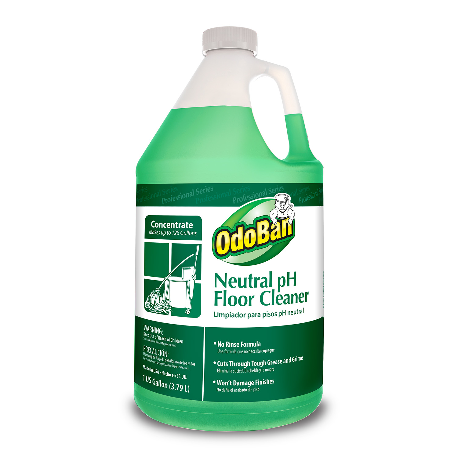 OdoBan Neutral pH Floor Cleaner Concentrate 1 Gallon