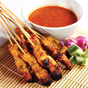 Round Bamboo Skewer 10"