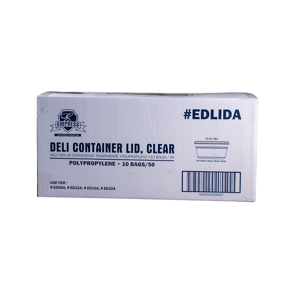 Deli Container Lid Clear