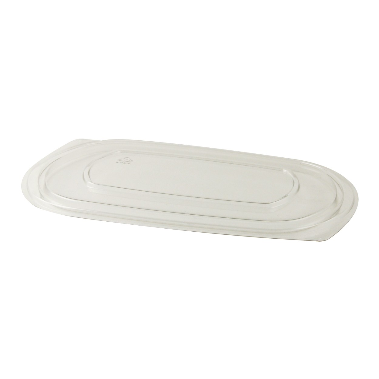 LC4F Wave Flat PET Lid Bulk Pack