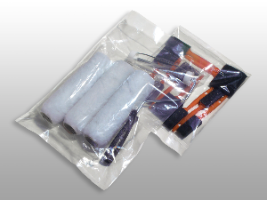 LDPE Gusset Bag Clear 12" X 8" X 30", 2 Mil
